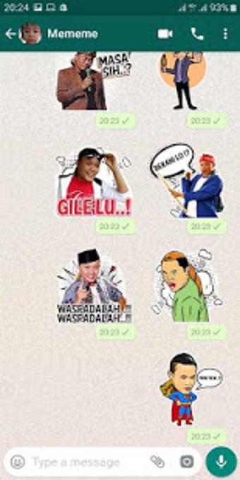 Image 1 for Stiker WA Lucu Lawak Kond…