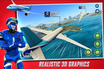 Imagen 2 para Robot Airplane Pilot Simu…