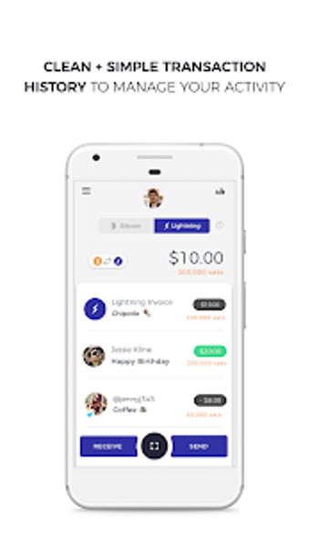 Imagen 3 para DropBit: Bitcoin Wallet