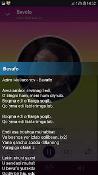 Image 1 for Azim Mullaxonov qo'shiqla…