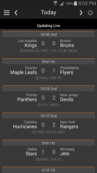 Image 0 for Hockey NHL Live Scores