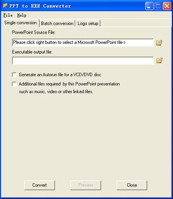 Image 0 for PPT To EXE Converter