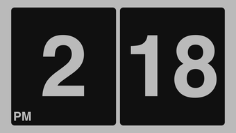 Image 1 for Zen Flip Clock for TV