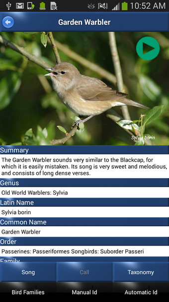 Image 0 for Bird Song Id: Auto Recogn…