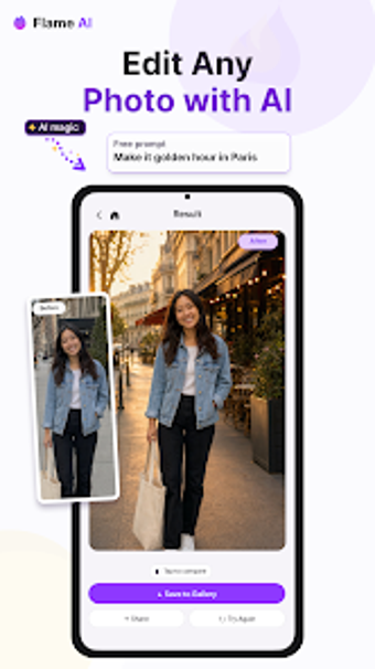 Imagen 0 para Flame AI Photo Templates