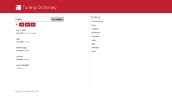 Image 3 for Tureng Dictionary for Win…