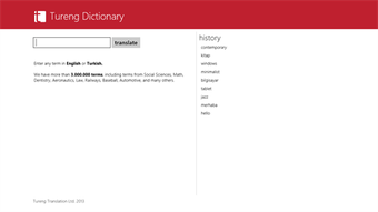 Image 1 for Tureng Dictionary for Win…