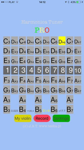 Image 1 for Harmonica Tuner Pro