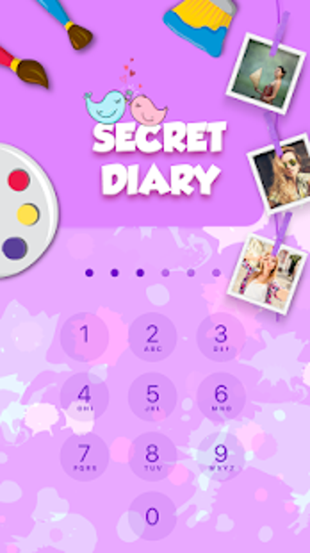 Imagen 3 para Secret diary with lock - …