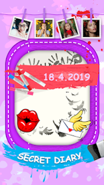 Imagen 1 para Secret diary with lock - …