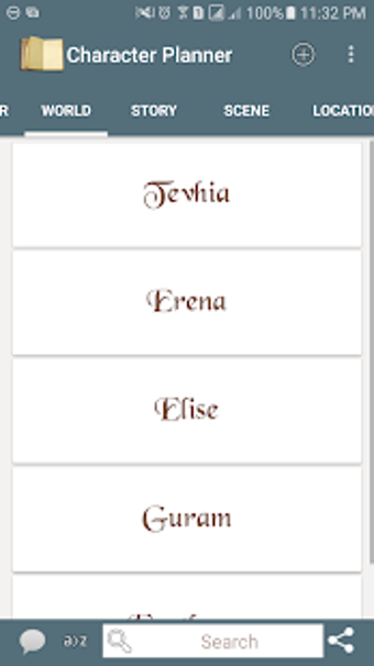 Image 2 for Character Story Planner