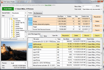 Imagen 0 para UtilStudio Disk Space Fin…