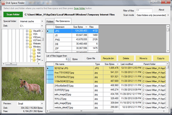 Imagen 1 para UtilStudio Disk Space Fin…