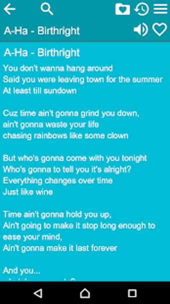 Image 2 for Songs lyrics