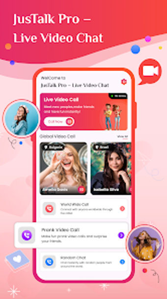 Image 0 for JusTalk Pro  Live Video C…