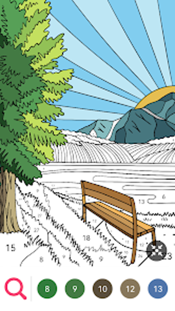 Image 0 for Newbie Coloring:Number  C…