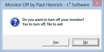 Image 0 for Monitor Off