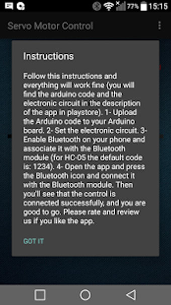 Image 1 for Arduino Servo Motor Contr…