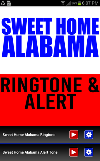 Image 0 for Sweet Home Alabama Ringto…