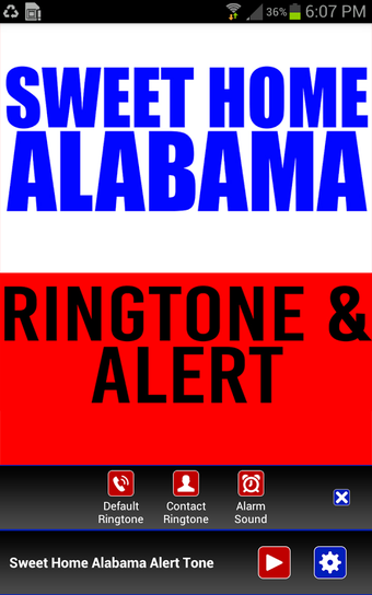 Image 1 for Sweet Home Alabama Ringto…