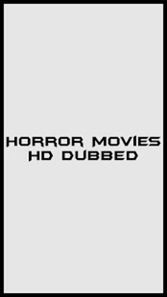 Imagen 0 para Horror Movies HD Dubbed