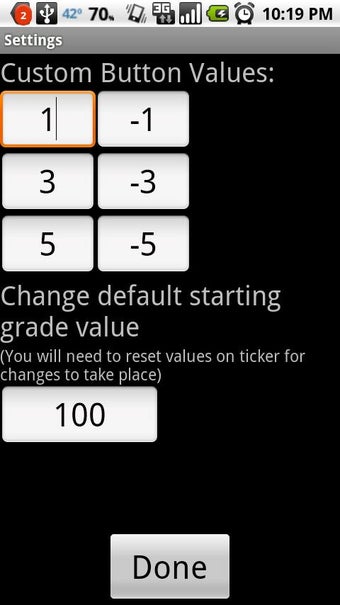 Image 0 for Grade Ticker
