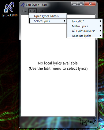 Imagen 0 para Lyrpack2010