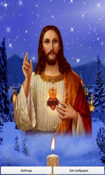Imagen 3 para Jesus With Blinking Eyes