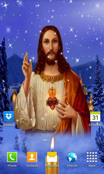 Imagen 0 para Jesus With Blinking Eyes