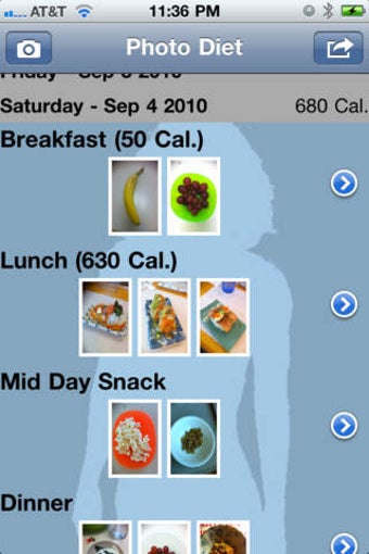 Image 0 for Diet Tracker Lite