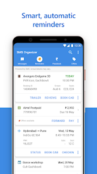 Image 2 for SMS Organizer - Clean, Re…