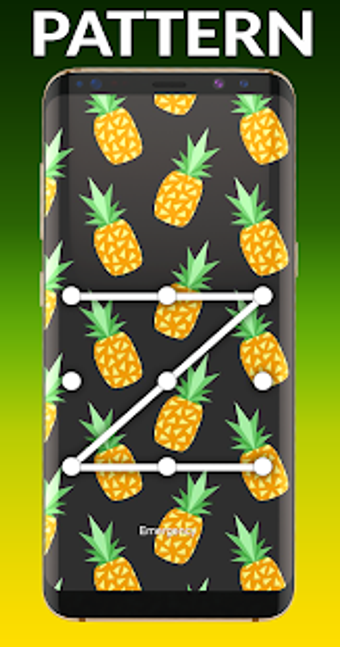 Image 3 for Pineapple Pattern Lock Sc…