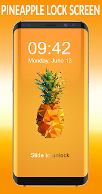 Image 2 for Pineapple Pattern Lock Sc…
