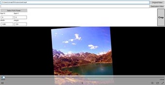 Imagen 2 para Video Cropper for Windows…