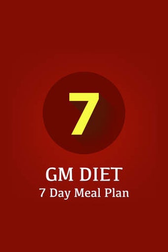 Image 0 for GM Diet 7 Day Meal Plan ~…
