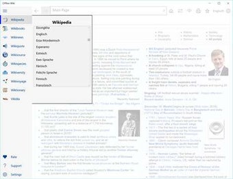 Image 1 for Offline Wiki for Windows …
