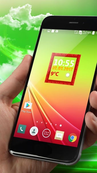 Imagen 2 para Best Digital Clock Widget