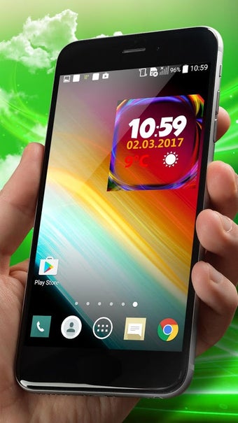 Imagen 1 para Best Digital Clock Widget
