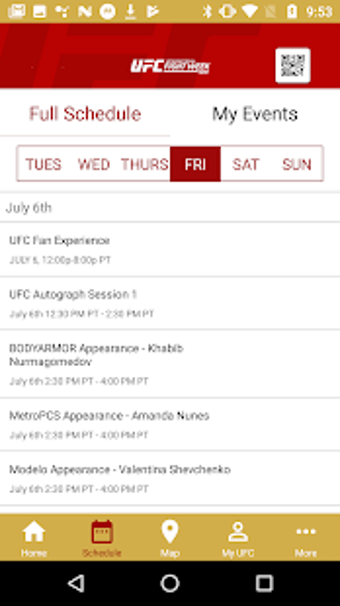 Imagen 2 para UFC Fight Week