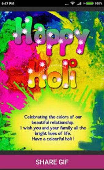 Image 1 for Holi GIF : Holi Wishes GI…