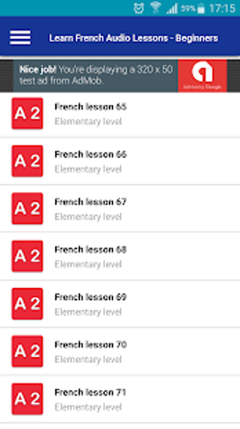Imagen 1 para Learn French audio lesson…