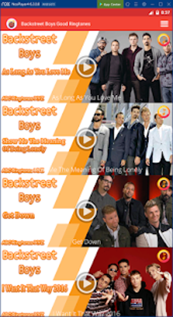Image 0 for Backstreet Boys Good Ring…