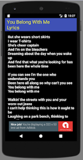 Image 1 for You Belong With Me