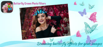 Image 1 for Butterfly Crown Photo Fil…