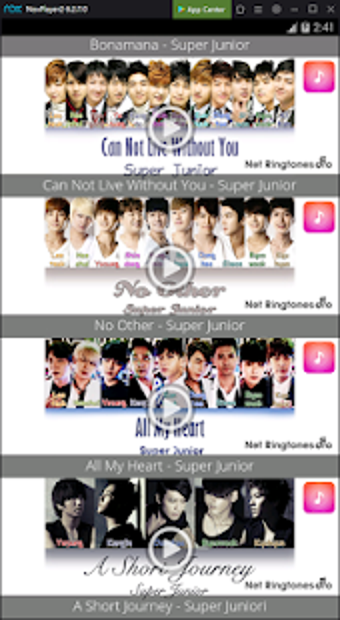 Image 0 for Super Junior Ringtones Be…