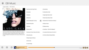 Image 0 for G8-Music for Windows 8