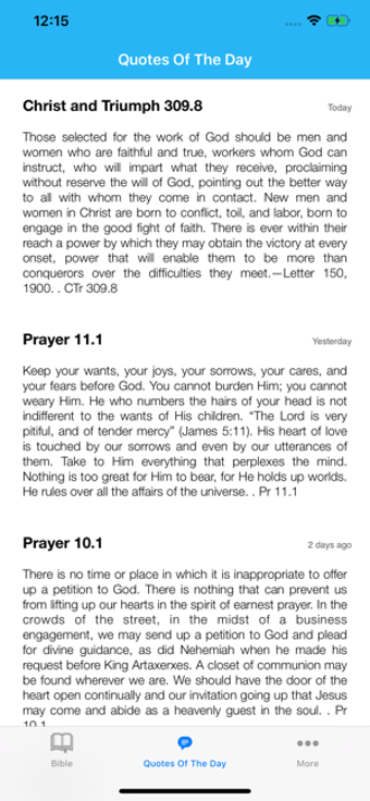 Image 1 for Bible with EGW Comments