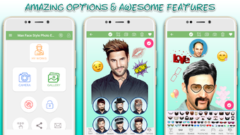 Imagen 1 para Man Face Style Photo Edit…