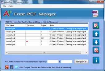 Image 0 for Aplus Free PDF Merger