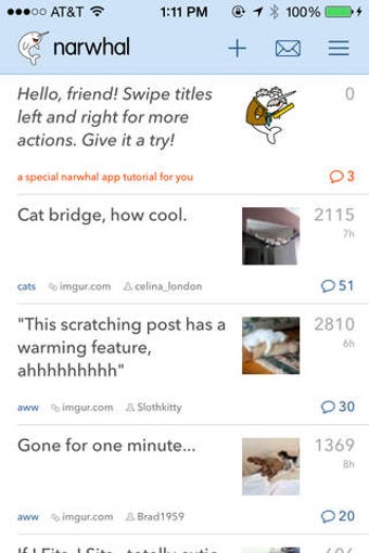Image 0 for narwhal for reddit